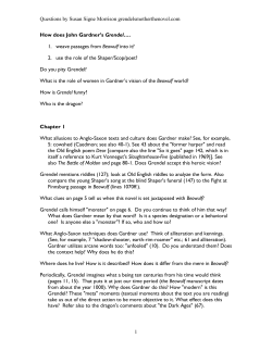 Questions by Susan Signe Morrison grendelsmotherthenovel.com 1