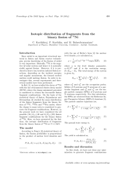Isotopic distribution of fragments from the binary fission of 56Ni