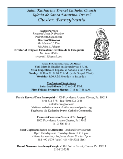 Chester, Pennsylvania - St. Katharine Drexel Parish
