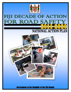 Fiji Decade of Action For Road Safety