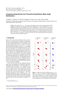 Comparing Experimental and Theoretical Quasifission Mass Angle