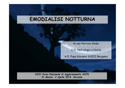 emodialisi notturna