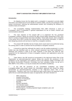 NCSR 1/28 Annex 7, page 1 ANNEX 7 DRAFT E