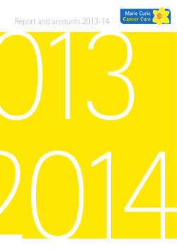 Report and accounts 2013–14
