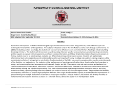 3 - Kingsway Regional School District