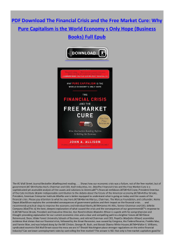 PDF The Financial Crisis and the Free