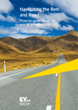 Navigating the Belt and Road - Financial sector paves the way