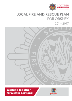 Orkney Islands - Scottish Fire and Rescue Service