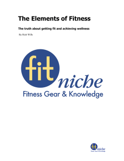 The Elements of Fitness