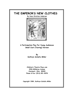 THE EMPEROR`S NEW CLOTHES