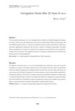 Immigration Trends After 20 Years of NAFTA