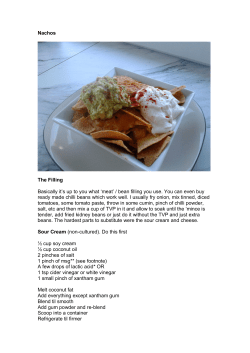 Nachos vegan