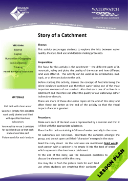 Story of a Catchment - Goulburn/Broken Waterwatch