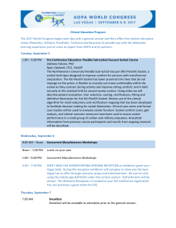 Clinical Education Program The 2017 World Congress begins each