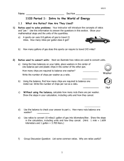 View Activity Sheet 1 from the Physics 1103 Activity Book