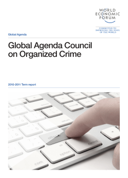 Global Agenda Council on Organized Crime - WEF