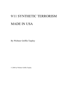 9/11 synthetic terrorism made in usa