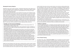 Nineteenth-Century Realism Karl Marx and The Communist