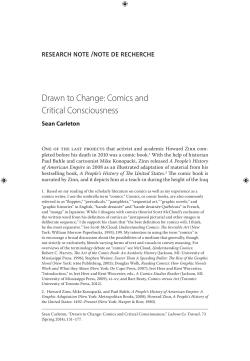 Drawn to Change: Comics and Critical