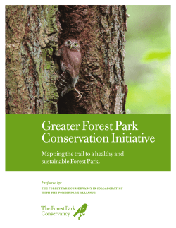 Greater Forest Park Conservation Initiative