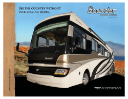 2009 Bounder Diesel Brochure