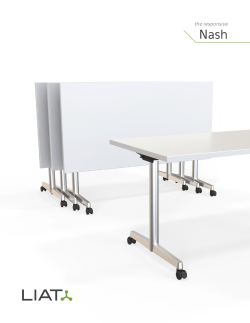 Nash Brochure - LIAT Furniture