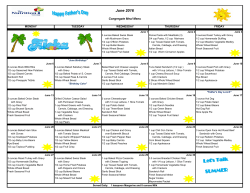 06.2016 HDM and Congregate Menus (Revised)