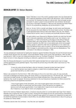 Nelson Mandela Bio 2
