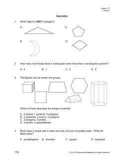 Lesson 15: Practice - Strategies for Staar