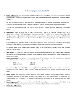 Partnership Agreement: Dealer EV