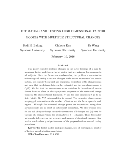Estimating and Testing High Dimensional Factor Models with