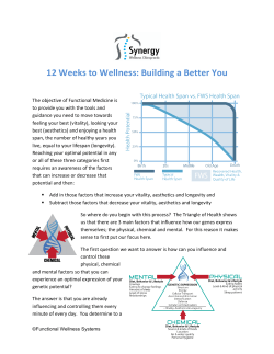 12 Weeks to Wellness: Building a Better You