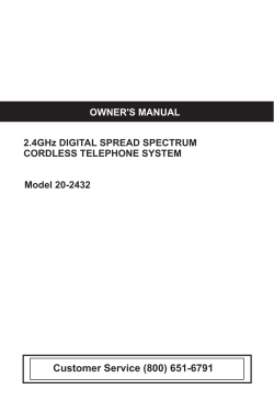 Customer Service (800) 651-6791