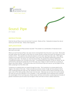 Sound Pipe - Arbor Scientific