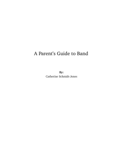 A Parent`s Guide to Band