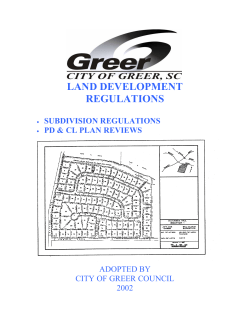 land development regulations