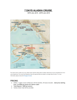 7 days alaska cruise