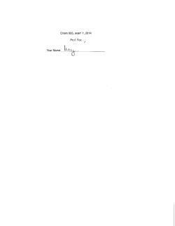 exam 1 answer key