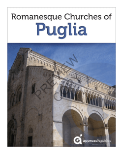 Puglia Travel Guide - Romanesque Churches