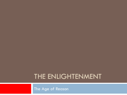 The Enlightenment PowrPoint