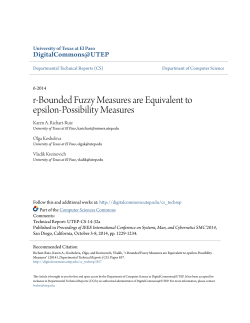 r-Bounded Fuzzy Measures are Equivalent to epsilon