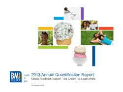 a short feedback report on Ice-Cream in