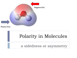 Polarity in Molecules