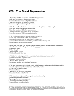 26: The Great Depression - apush-xl