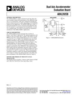 ADXL202EB - Analog Devices