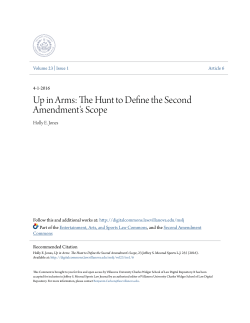 Up in Arms: The Hunt to Define the Second