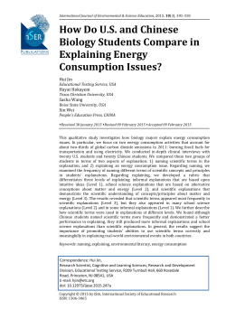 Full text PDF - International Journal of Environmental and Science