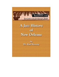 a researcher`s view on new orleans jazz history