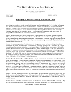 Mawuli Mel Davis - Advocacy for Action