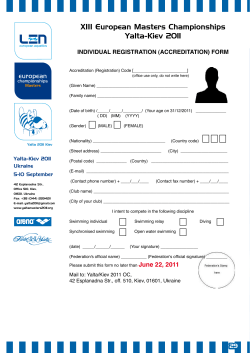 (ACCREDITATION) FORM